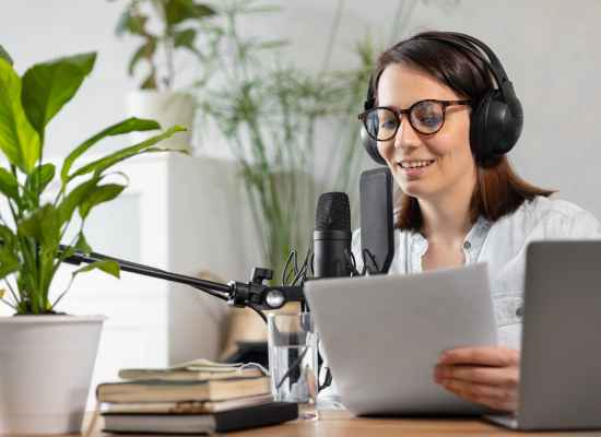 Developer creating educational content